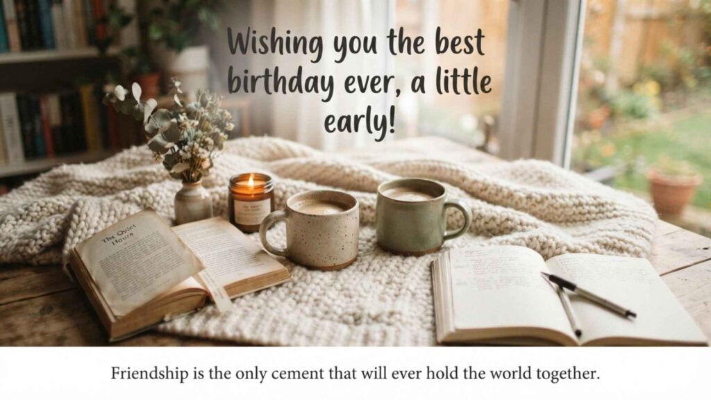 birthday wishes in advance for best friend