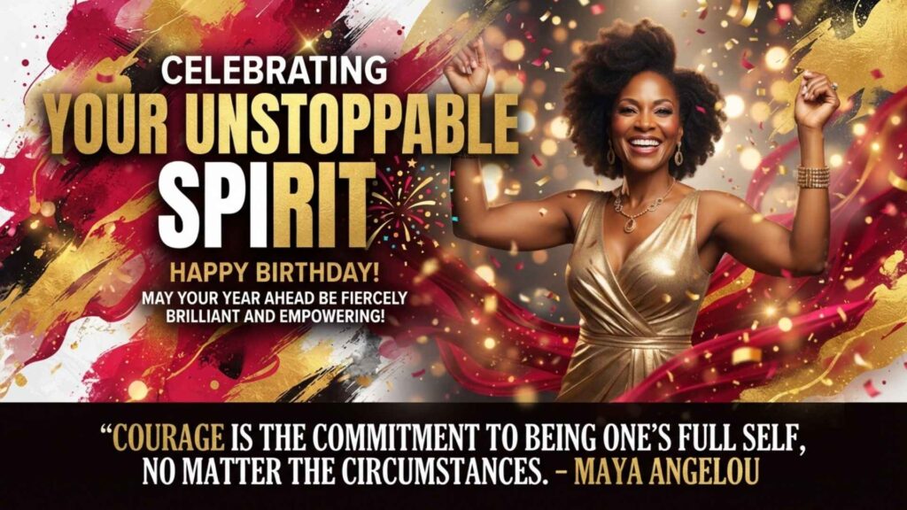 birthday wishes for strong woman