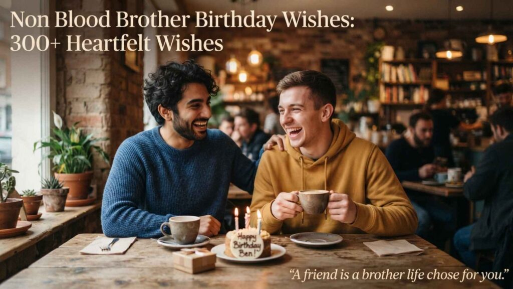 non blood brother birthday wishes