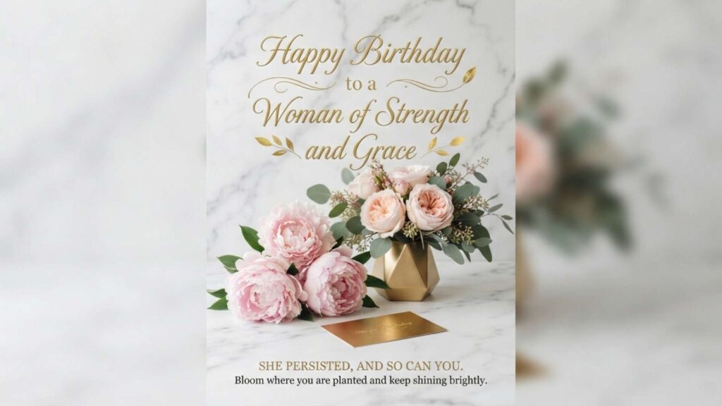 birthday wishes for strong woman