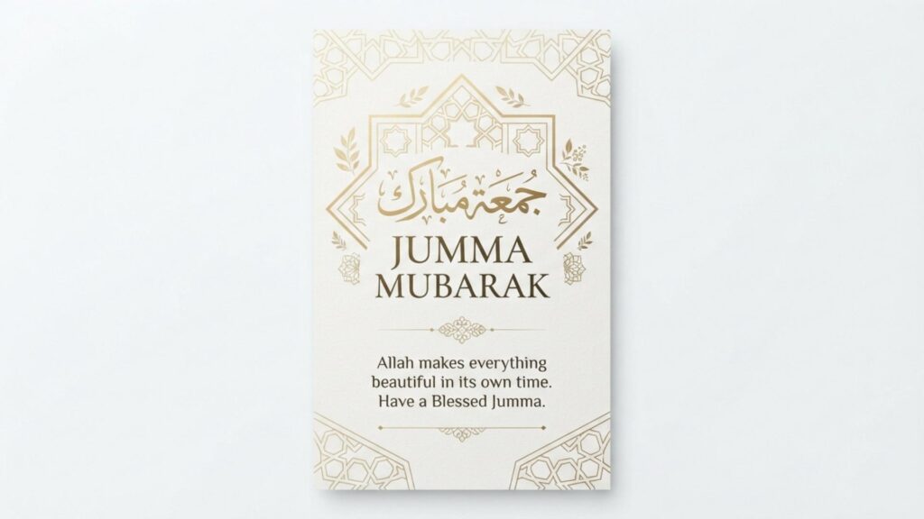 jumma mubarak dua