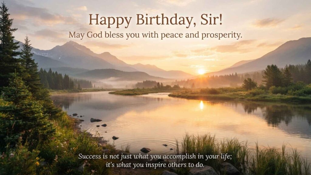 birthday wish sir