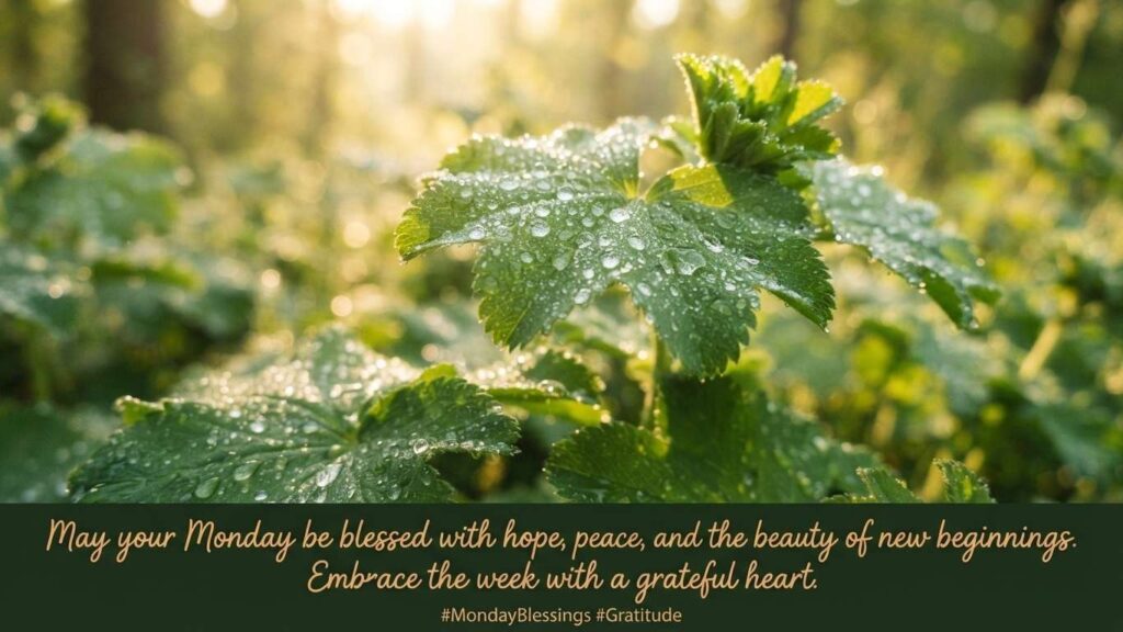 positive monday blessings