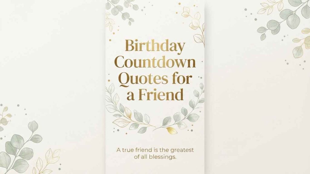 happy birthday countdown quotes