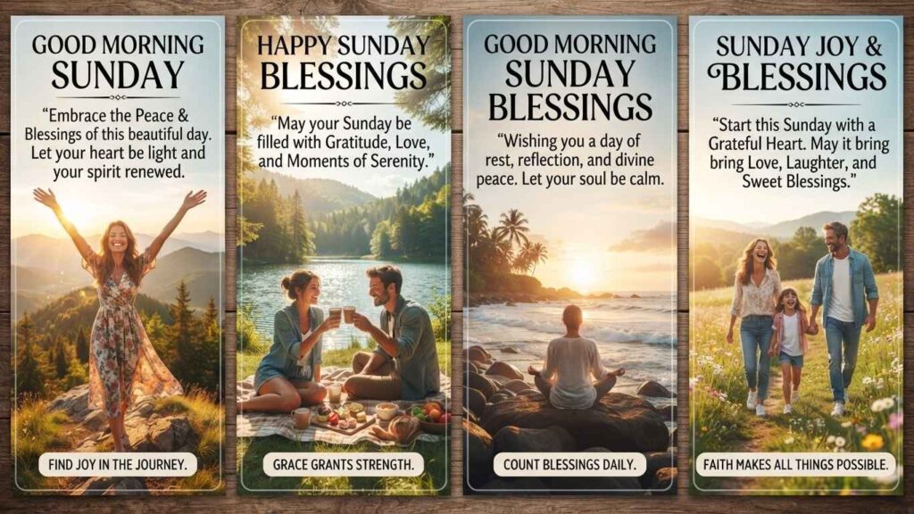 good morning sunday blessings images
