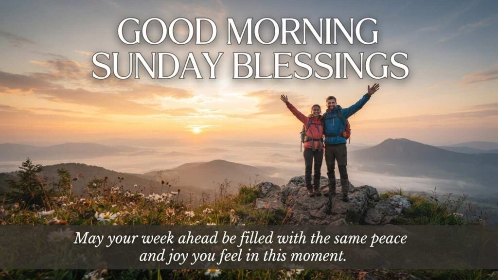 good morning sunday blessings images