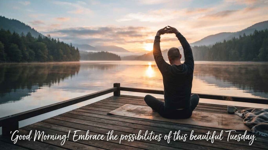 positive good morning happy tuesday