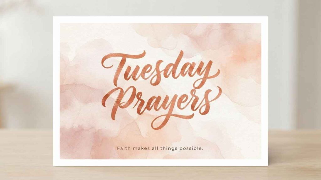 tuesday prayers images