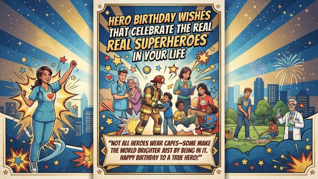hero birthday wishes