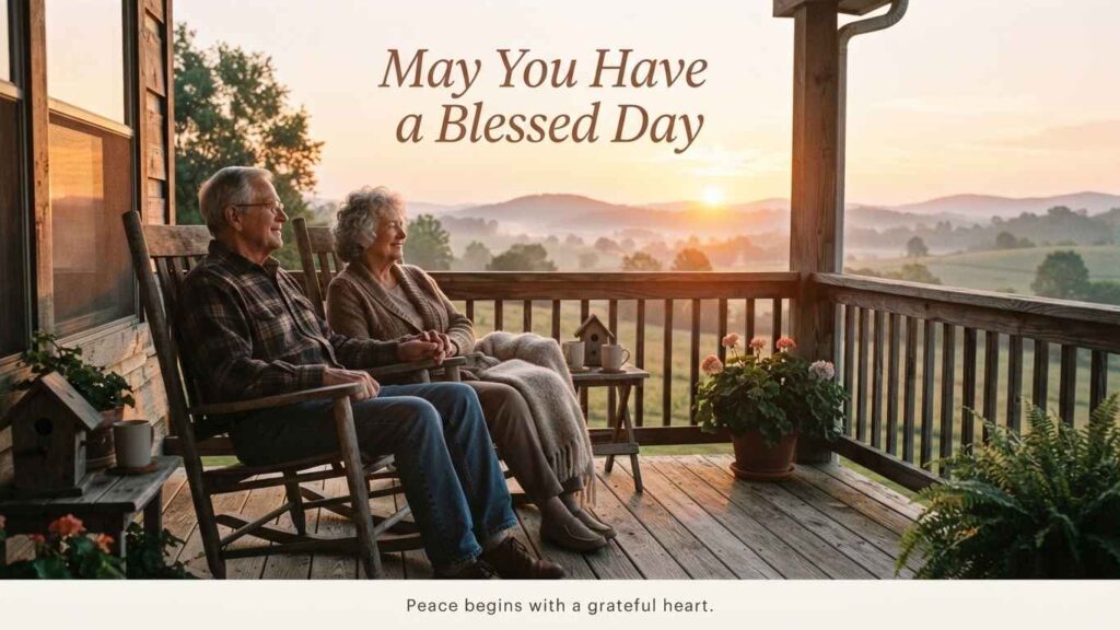may you have a blessed day