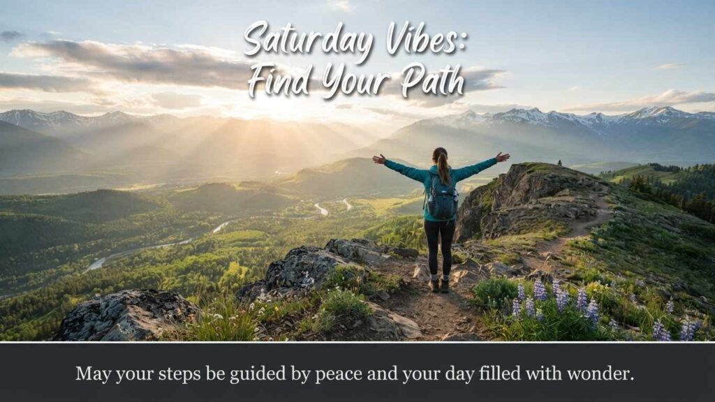 positive good morning saturday