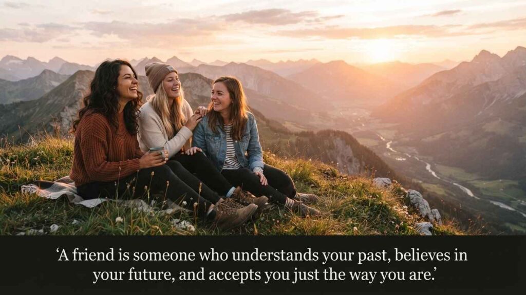 friendship caption