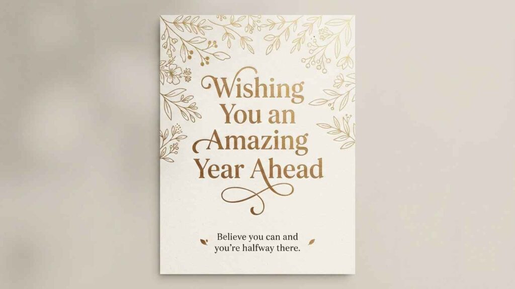 have a great year ahead