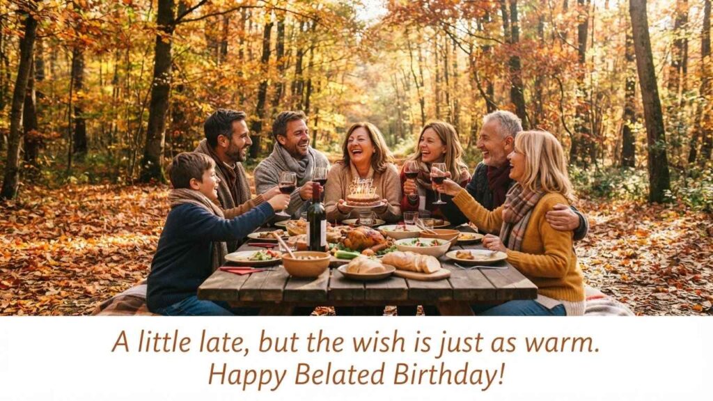 Belated Birthday