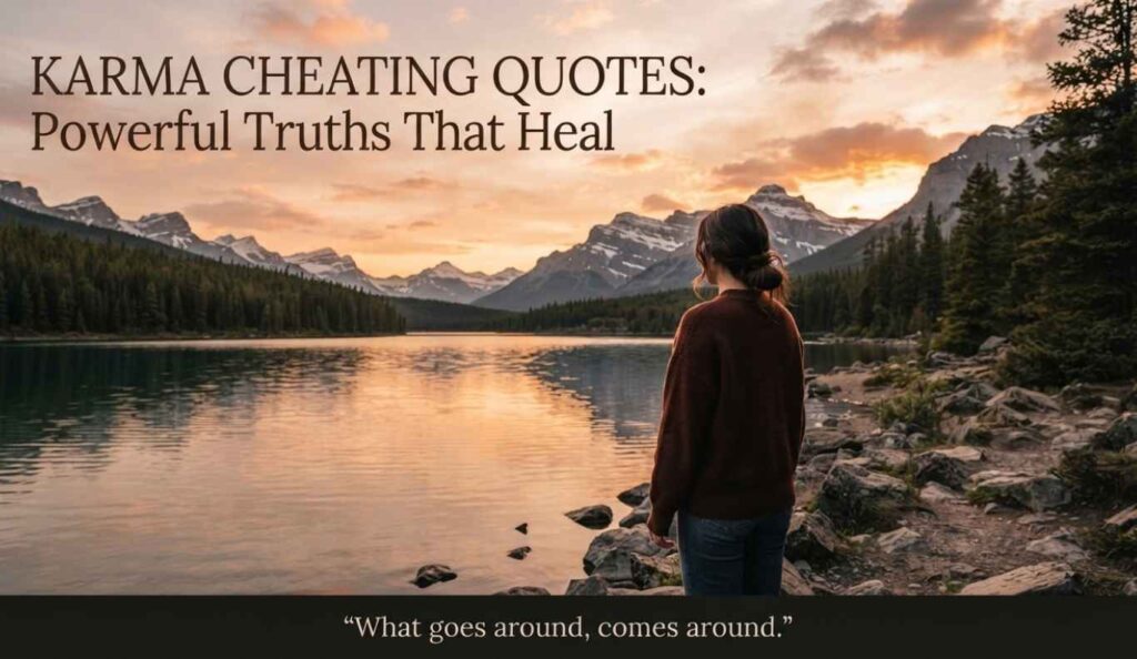 Karma Cheating Quotes