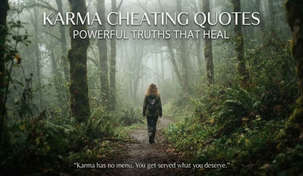 Karma Cheating Quotes