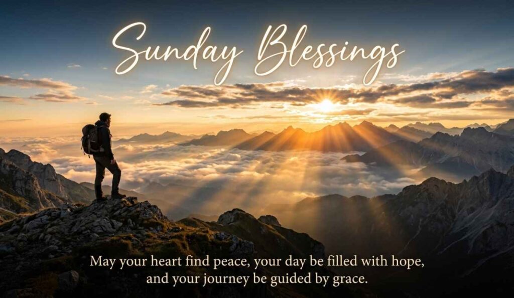 Good Morning Sunday Blessings: