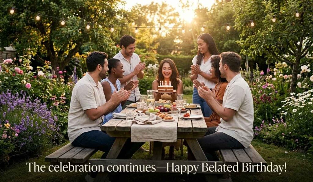 Belated Birthday Wishes