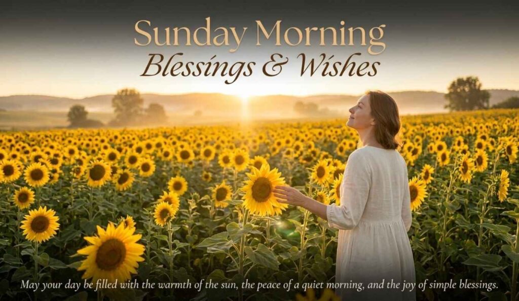 Sunday Morning Blessings & Wishes