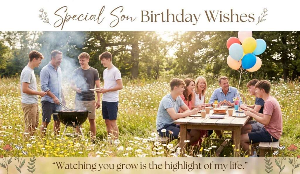 Special Son Birthday Wishes