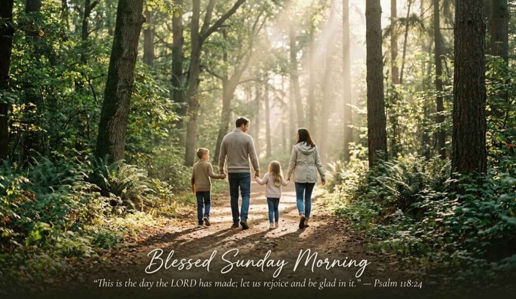 Sunday Blessings Bible Verse