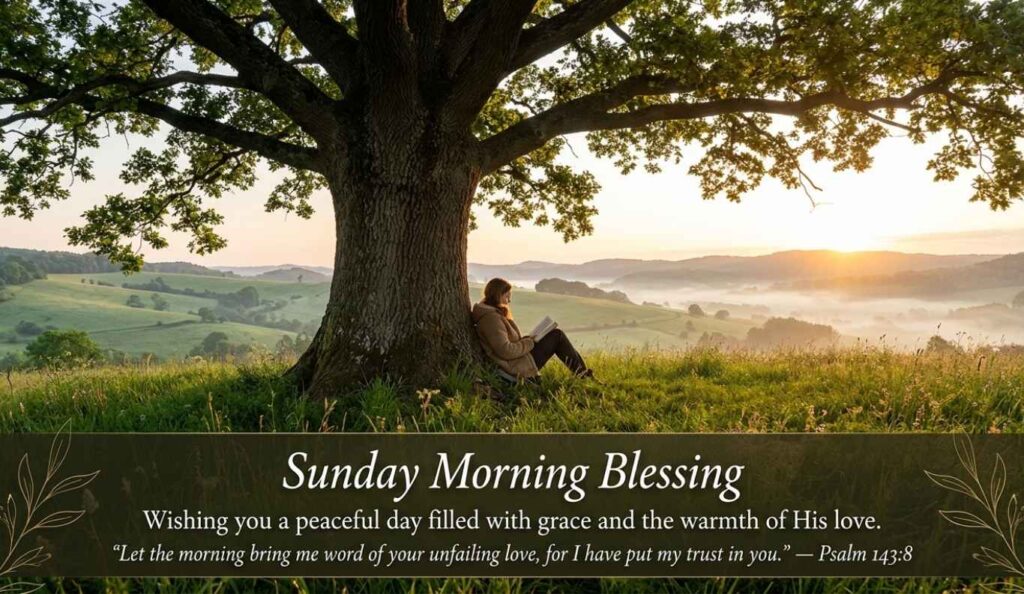 Sunday Blessings Bible Verse