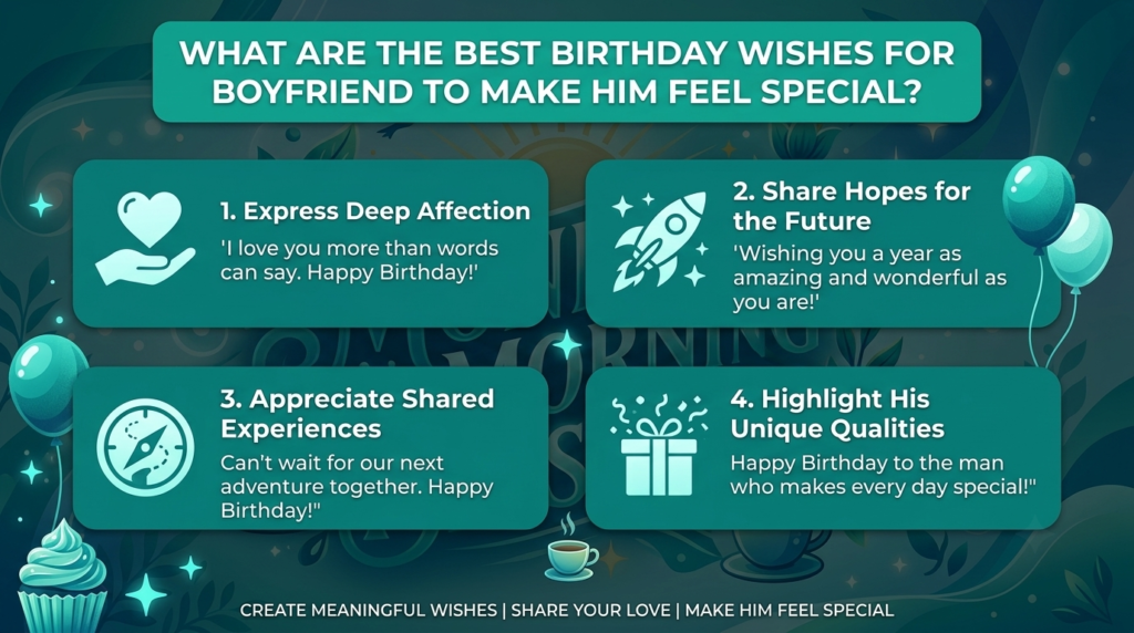 What Are the Best Birthday Wishes for Boyfriend to Make Him Feel Special?