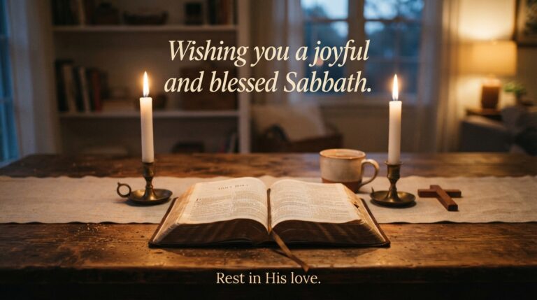Joyful Happy Sabbath Wishes to Ignite Your Soul