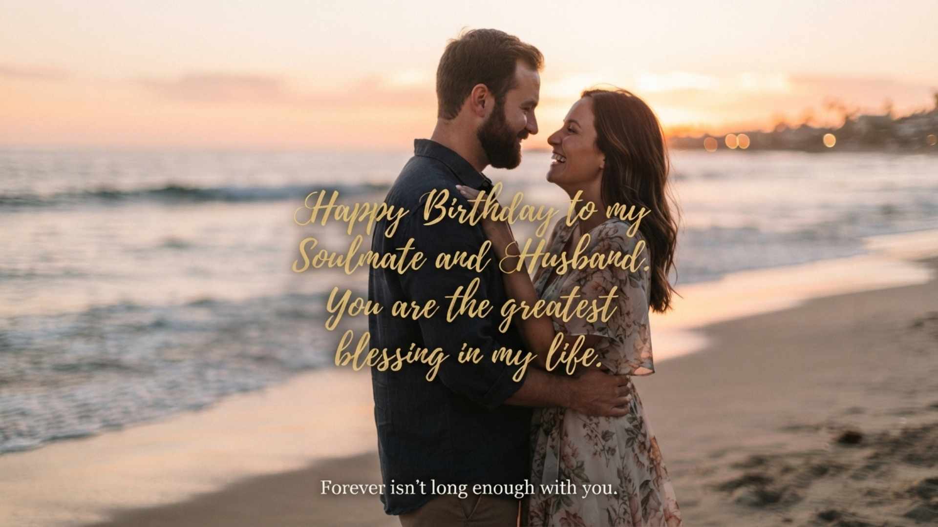 soulmate romantic birthday wishes for husband from wife