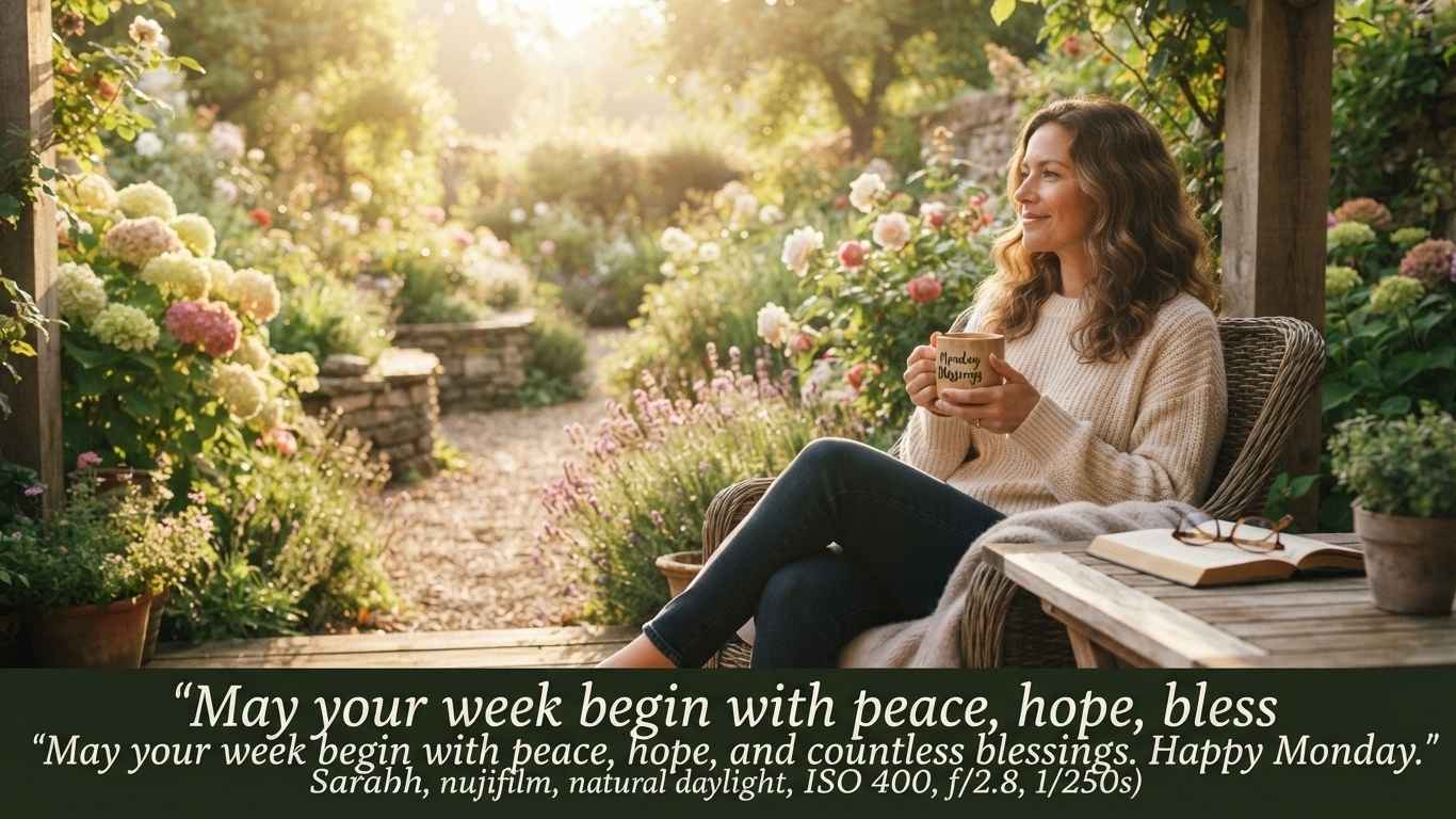 positive monday blessings