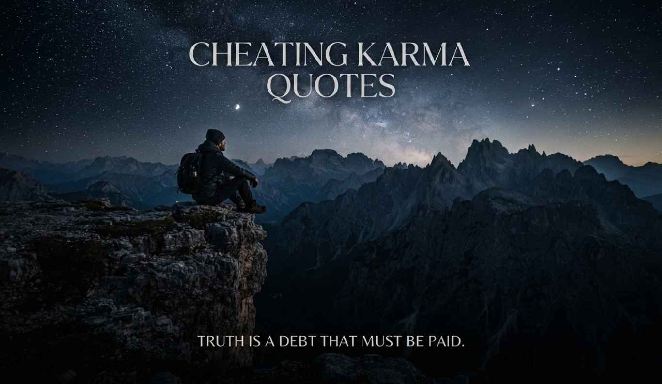 Karma Cheating Quotes