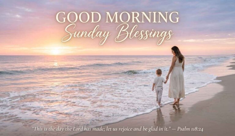 Good Morning Sunday Blessings
