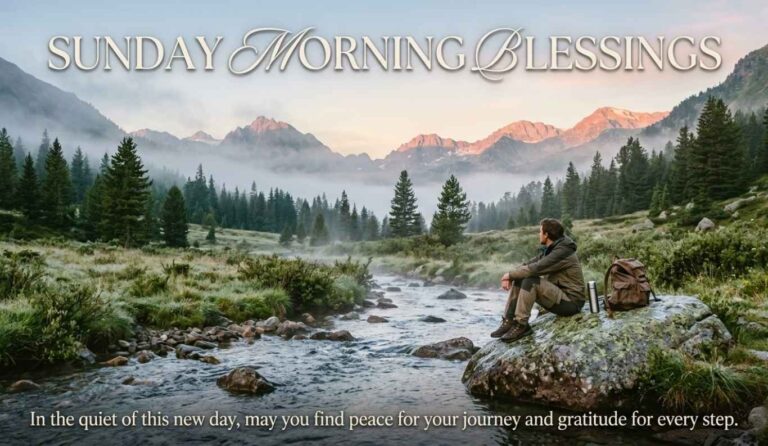 Sunday Morning Blessings & Wishes